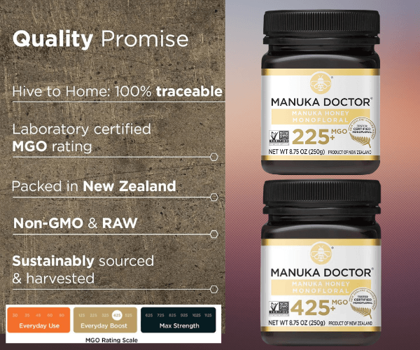 Manuka Doctor Honey Quality Promise